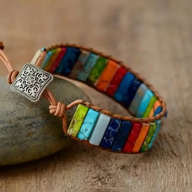 Emperor Stone Bracelet - Handmade Bohemian Jewelry