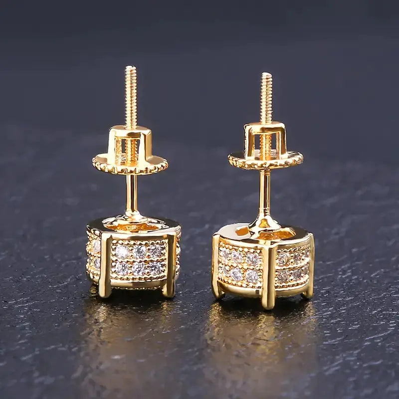 CZ Stone All-Rounder Earrings