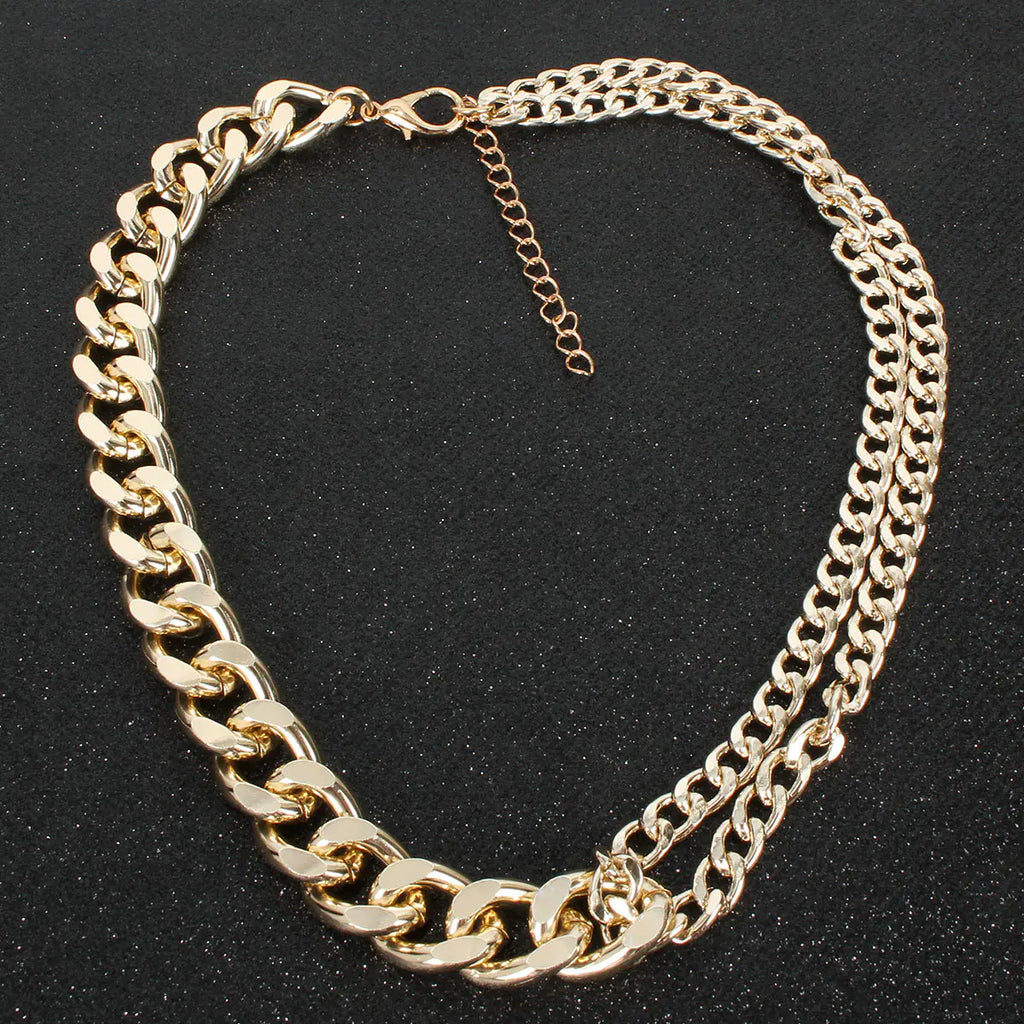 Minimalist Maximized Chain Necklace for Women