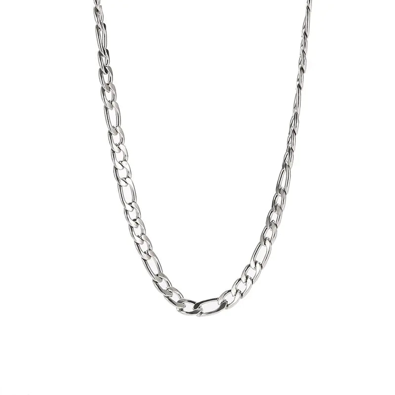 Titanium Steel Cuban / Rope / Assorted Chain Necklaces