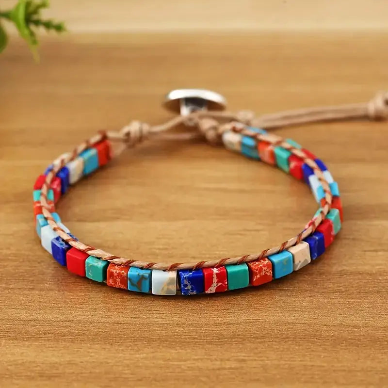 Emperor Stone Bracelet - Handmade Bohemian Jewelry