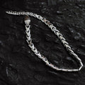 Stylish Silver Snake Bracelet
