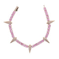Spiked Thorn Tennis Zircon Bracelet