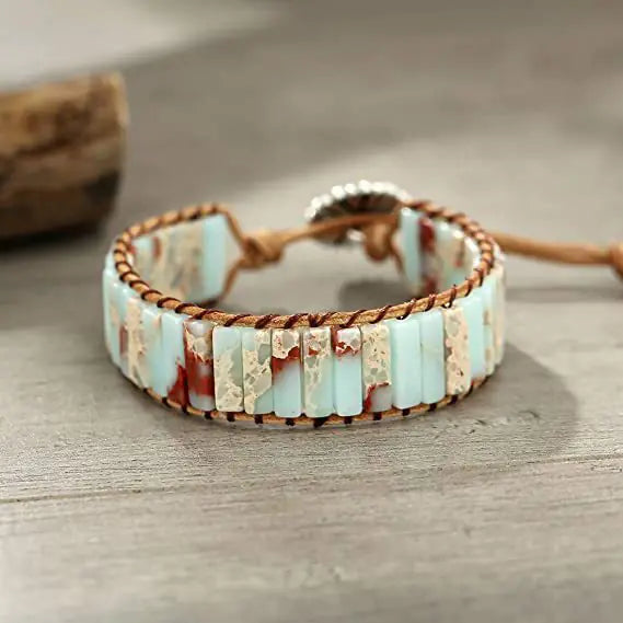 Emperor Stone Bracelet - Handmade Bohemian Jewelry