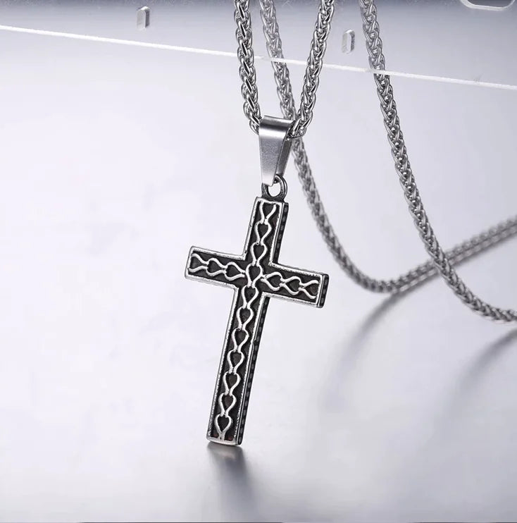 Stainless Steel Cross Necklace