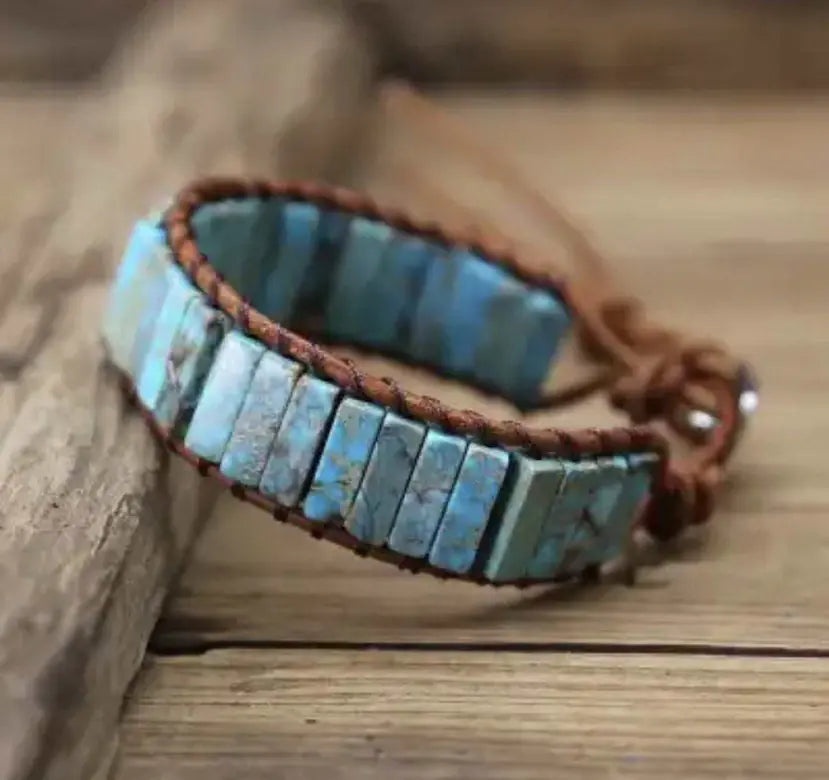 Emperor Stone Bracelet - Handmade Bohemian Jewelry