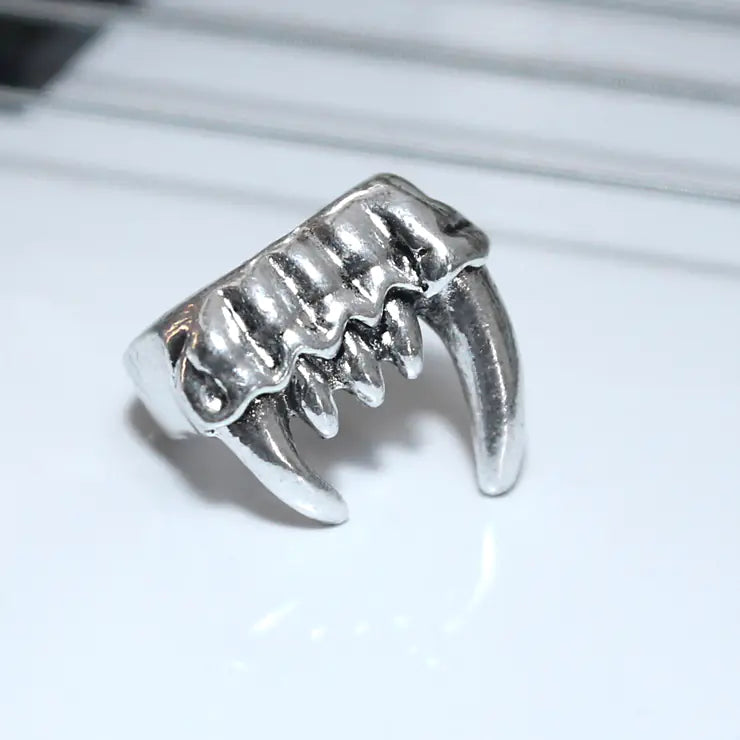 Vampire Teeth Ring