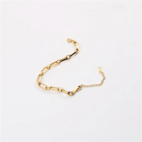Chunky Chain Minimalist Hip-Hop Bracelet