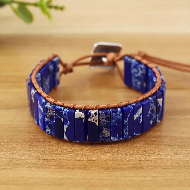 Emperor Stone Bracelet - Handmade Bohemian Jewelry