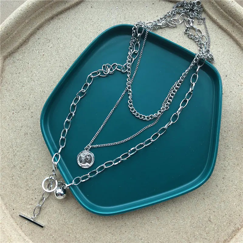 Three-Layer Necklace