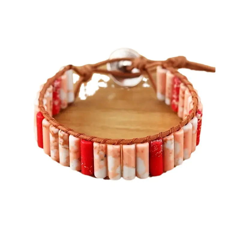 Emperor Stone Bracelet - Handmade Bohemian Jewelry