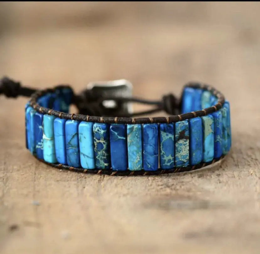 Emperor Stone Bracelet - Handmade Bohemian Jewelry