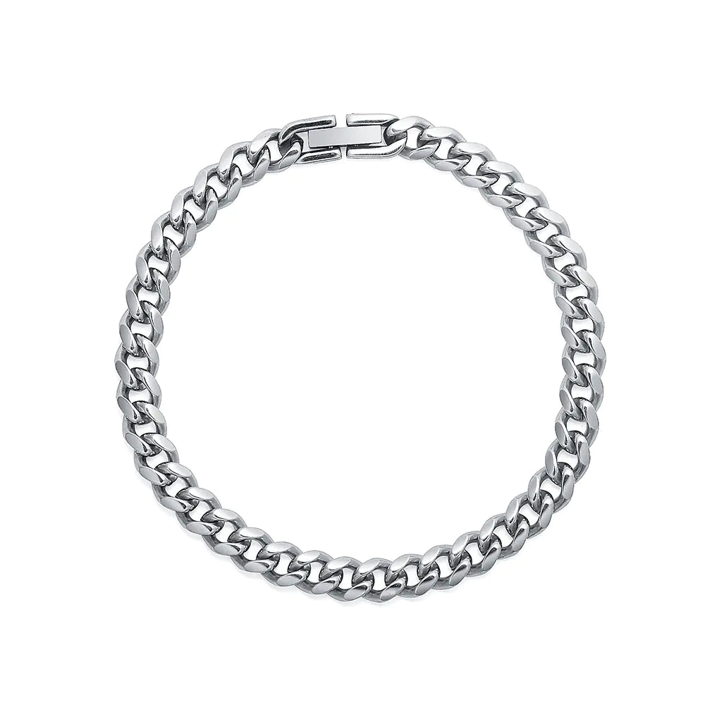 Cuban Bracelet with Simple and Cool Design