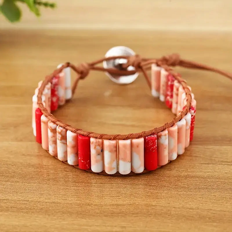 Emperor Stone Bracelet - Handmade Bohemian Jewelry