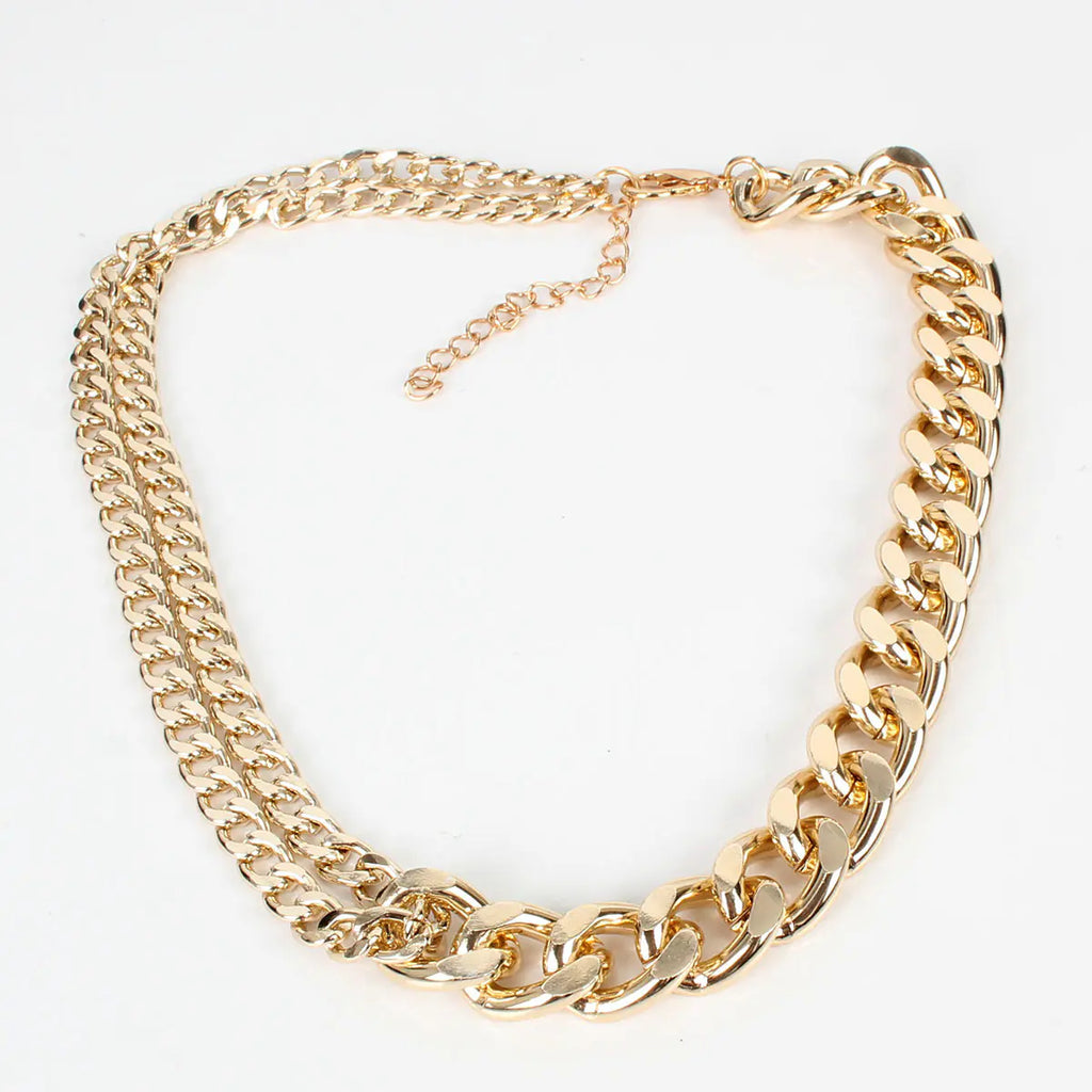 Minimalist Maximized Chain Necklace for Women