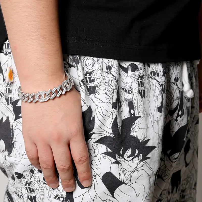 14mm Full Zircon Hip Hop Cuban Chain for Men