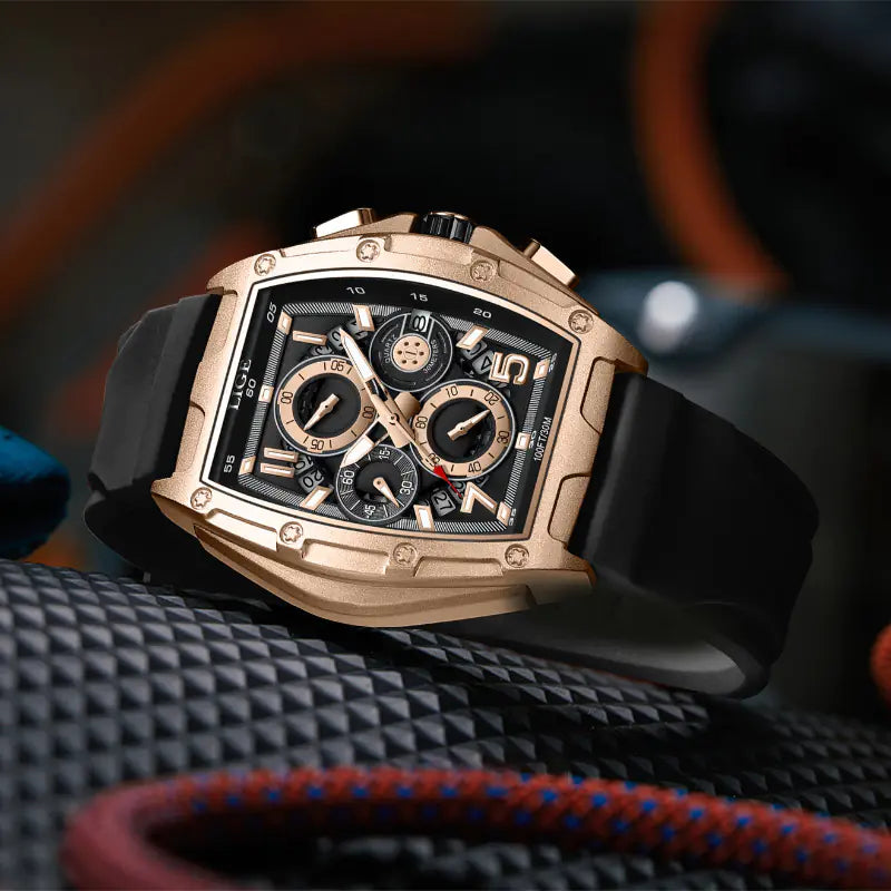 Men's Waterproof Multi-functional Sports Watch