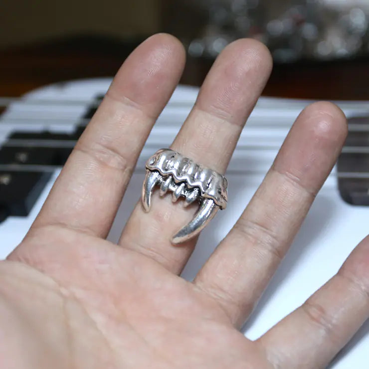 Vampire Teeth Ring