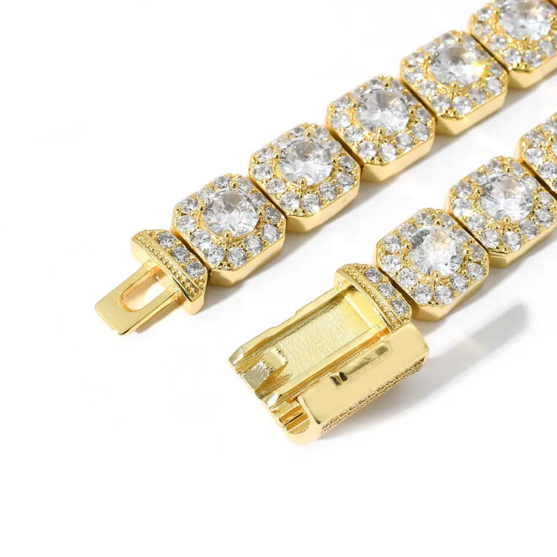 Cushion Cut Tennis Chain