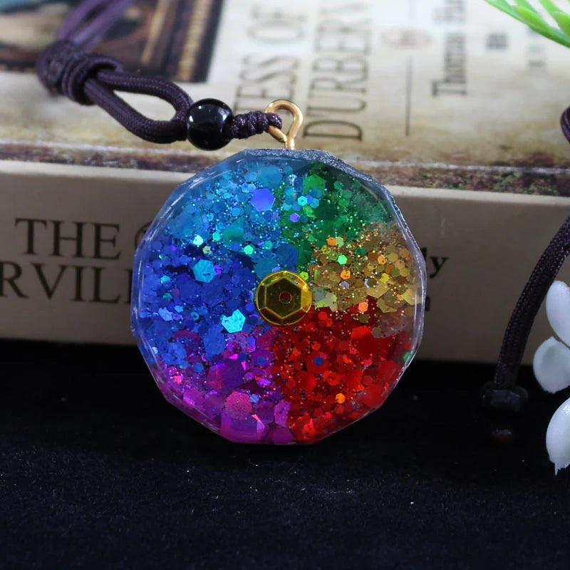 Cross-Border Jewelry, Natural Stone and Crystal Pendant Necklace