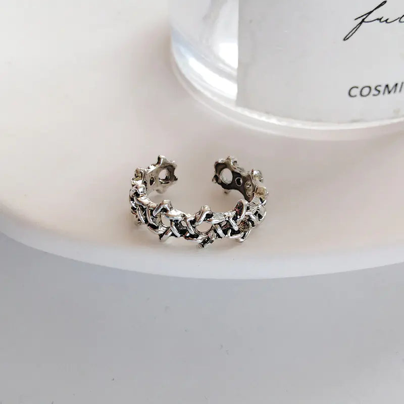 Chic Hip-Hop Inspired Statement Ring for Women